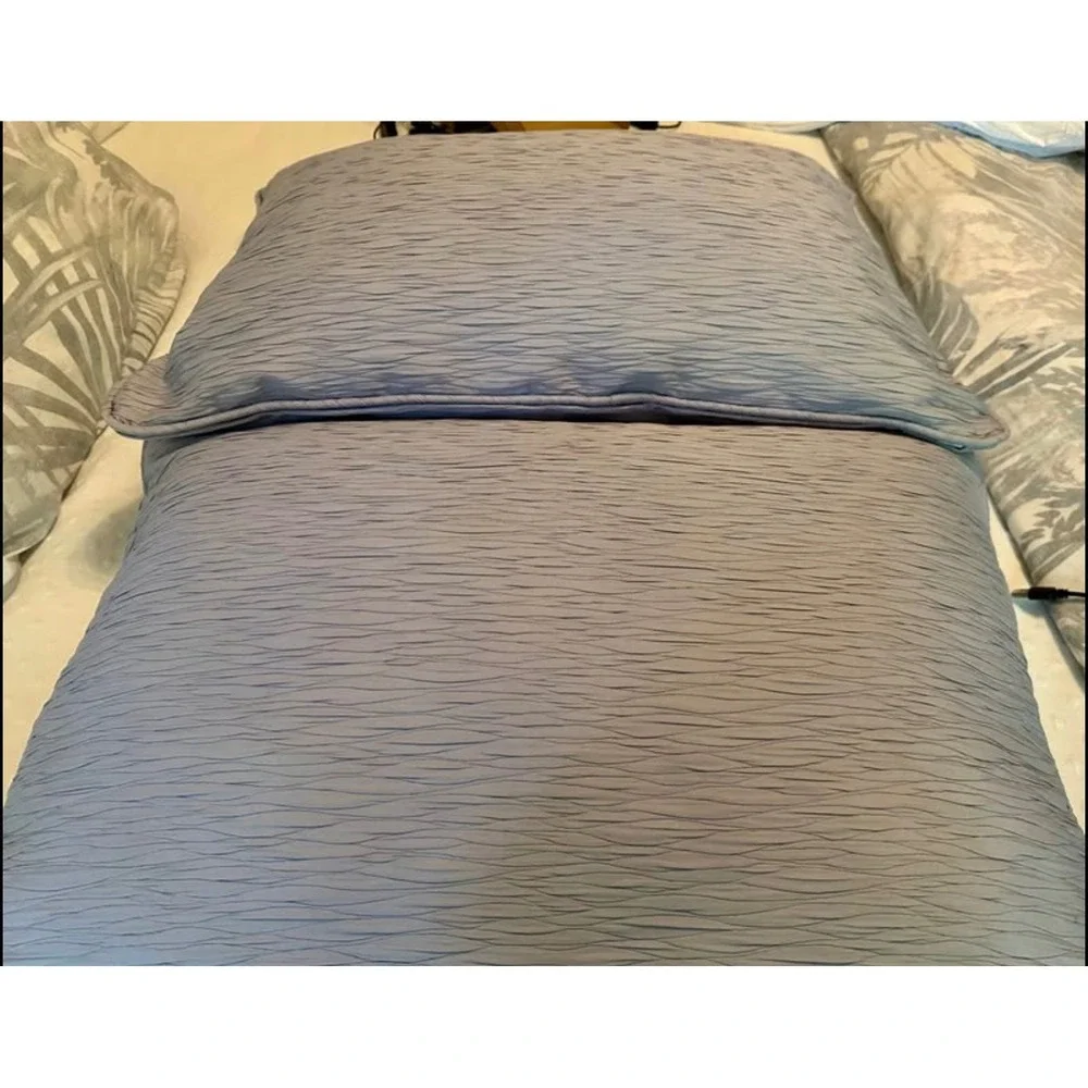 Set of 2 purple Decorative Throw Pillows Textured Modern‎ Bedding